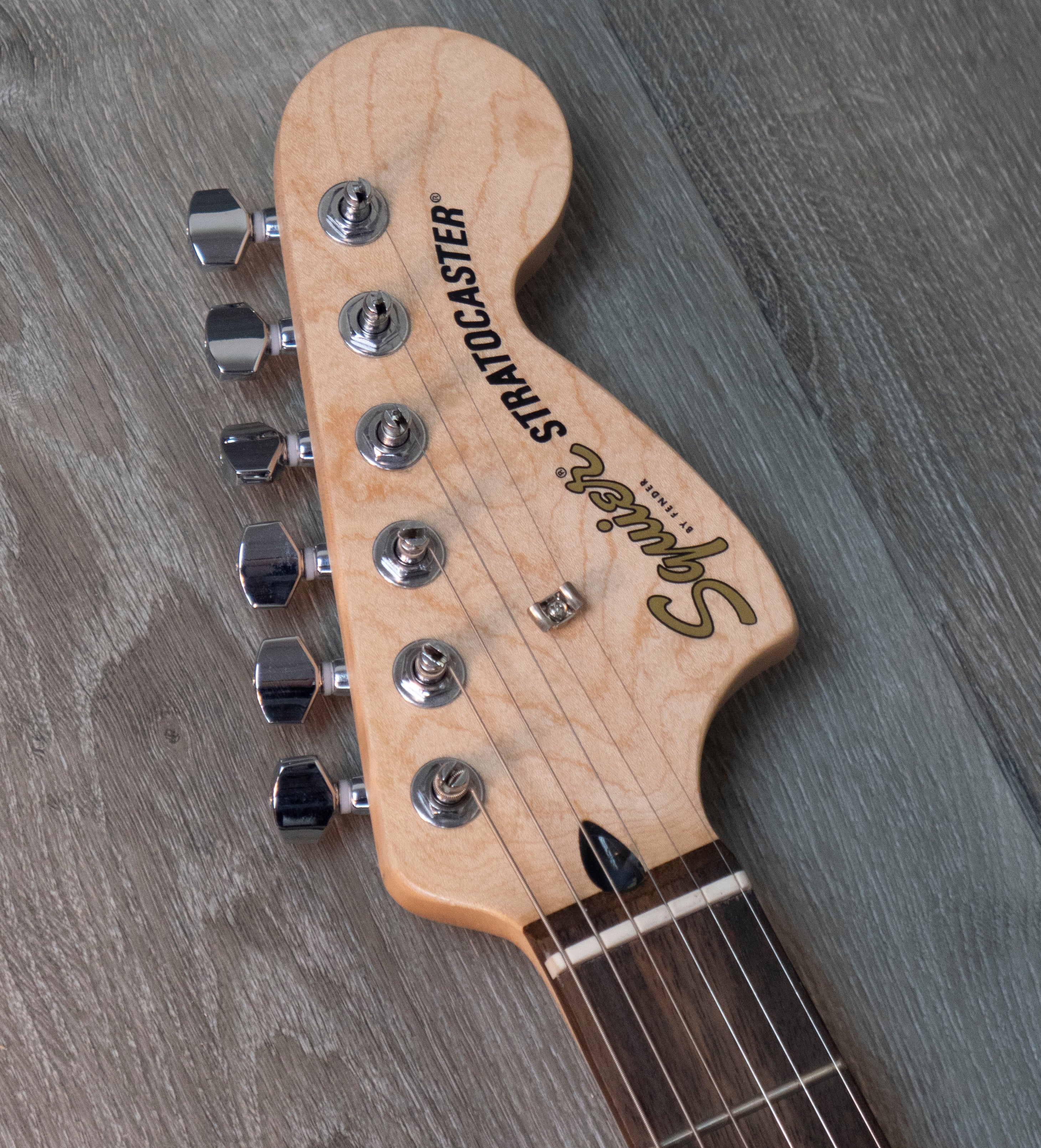 Squier Affinity Series Stratocaster HH, Laurel Fingerboard, Black