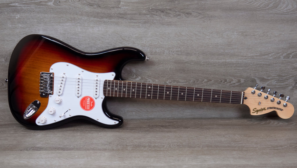 Squier Affinity Series Stratocaster, Laurel Fingerboard, White