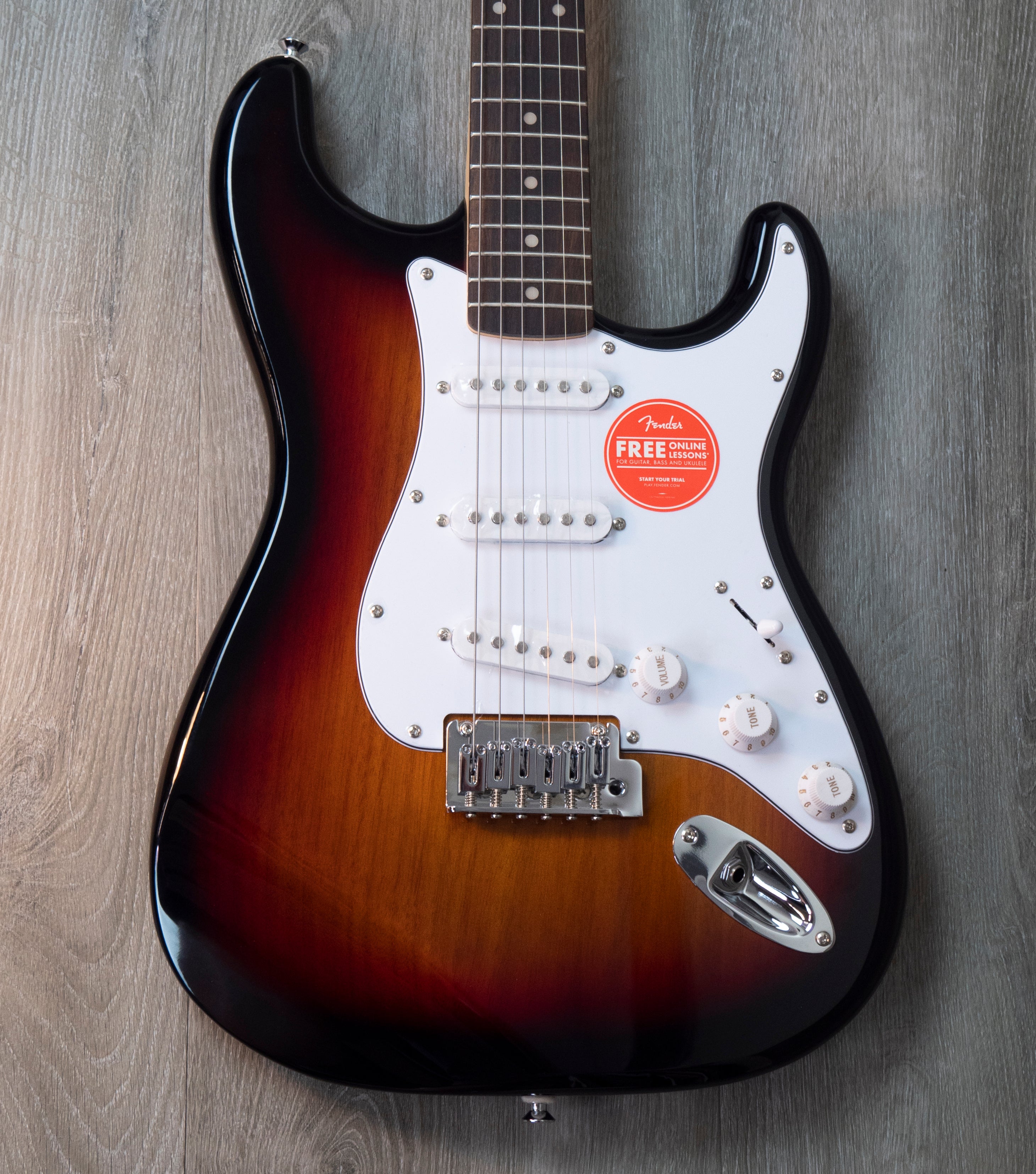 Squier Affinity Series Stratocaster, Laurel Fingerboard, White