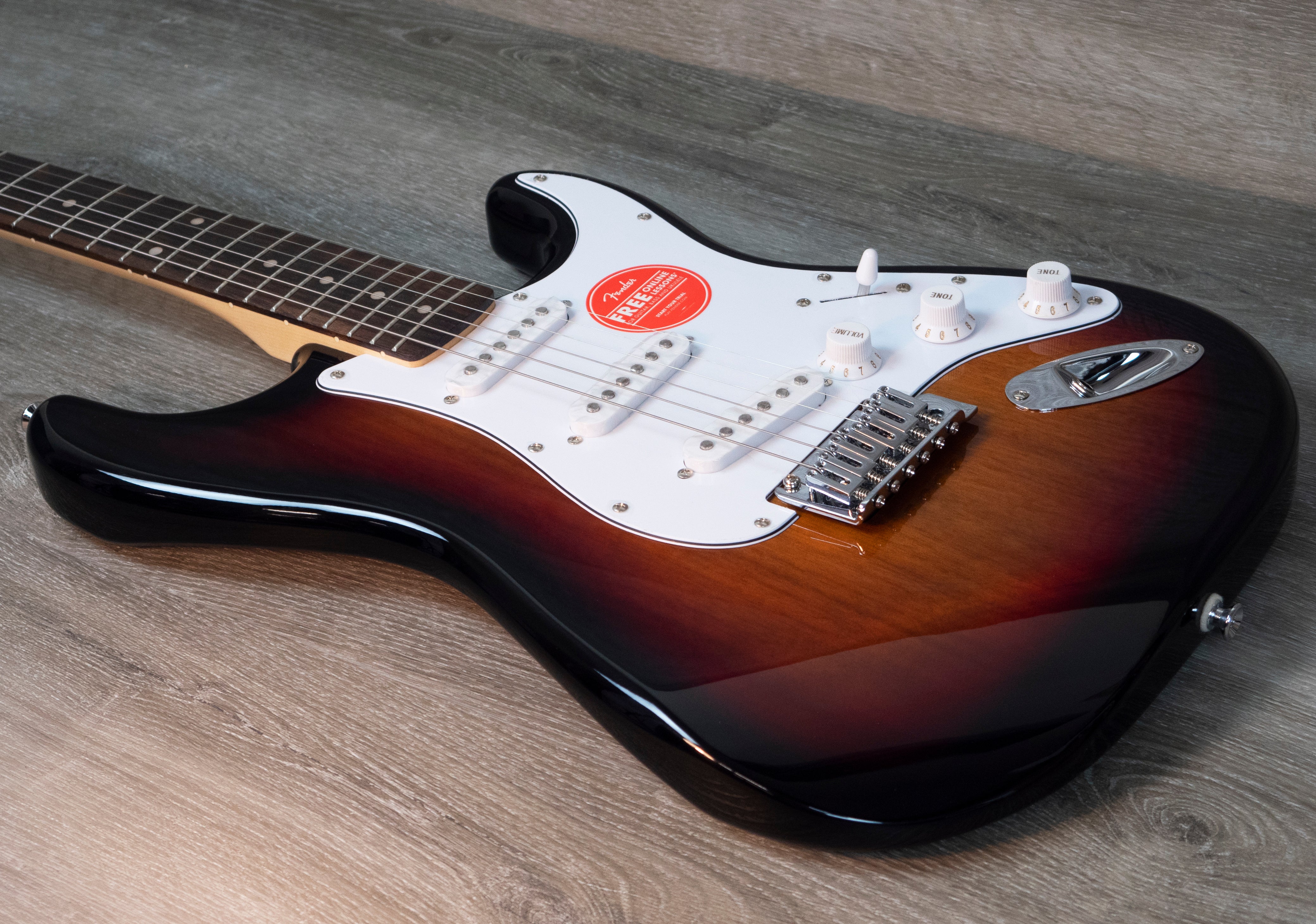 Squier Affinity Series Stratocaster, Laurel Fingerboard, White