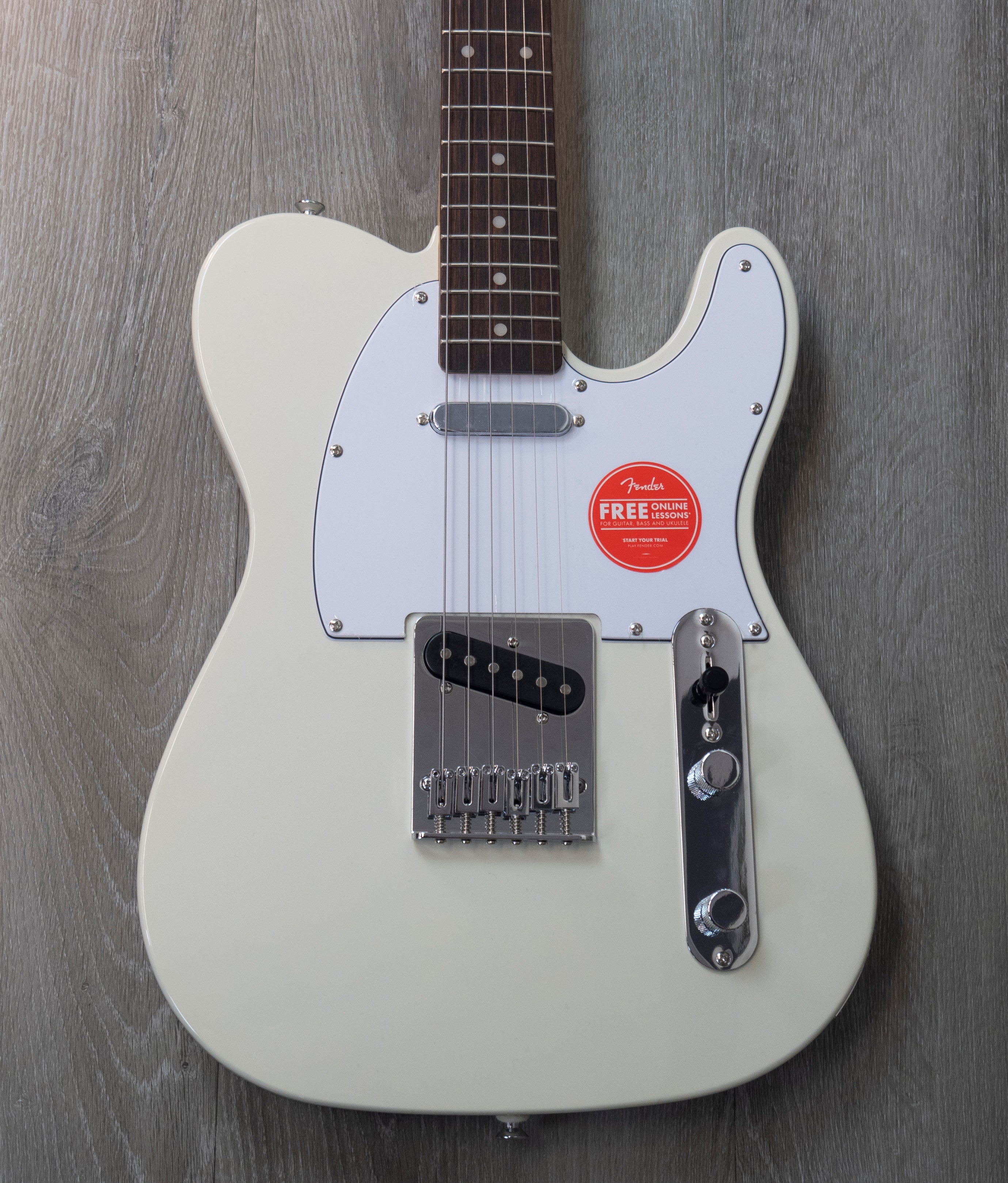 Squier Affinity Series Telecaster, Laurel Fingerboard, White