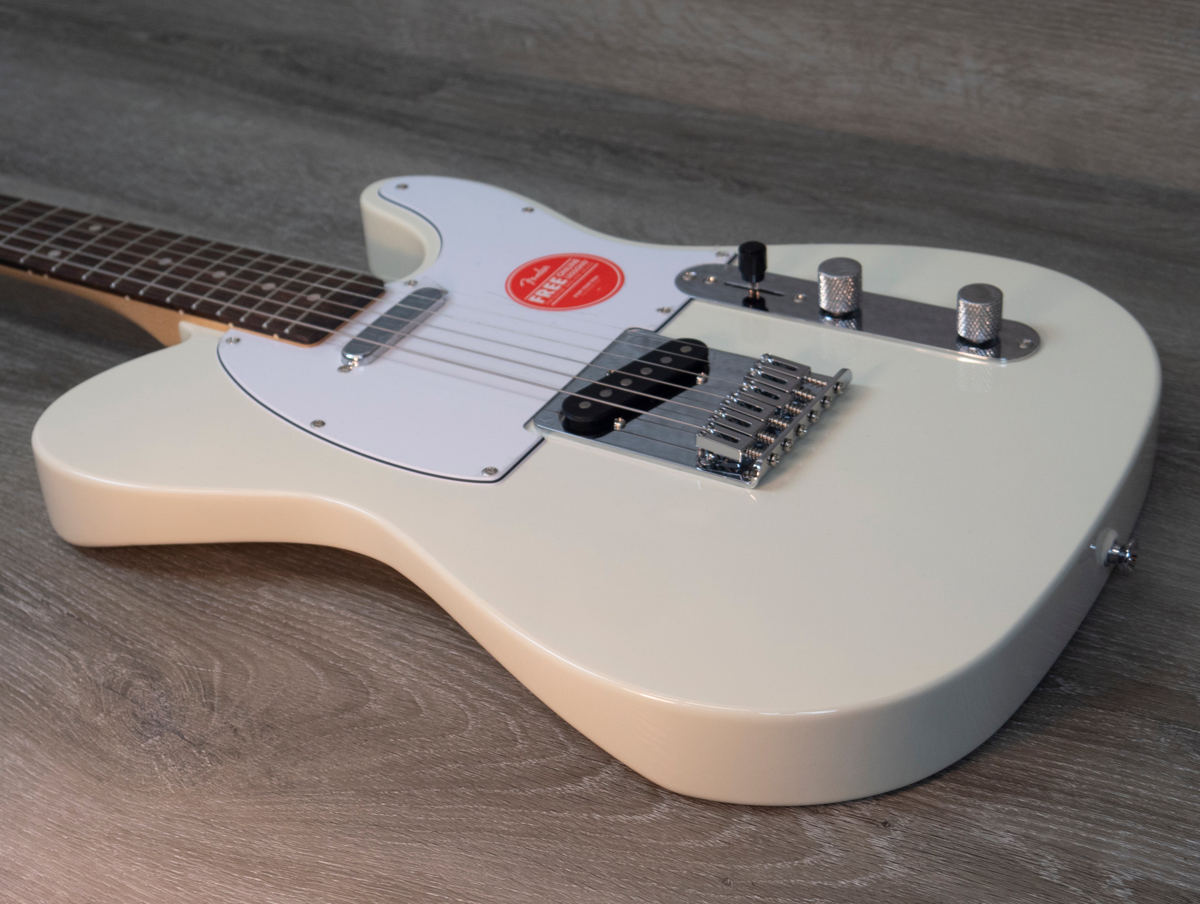 Squier Affinity Series Telecaster, Laurel Fingerboard, White