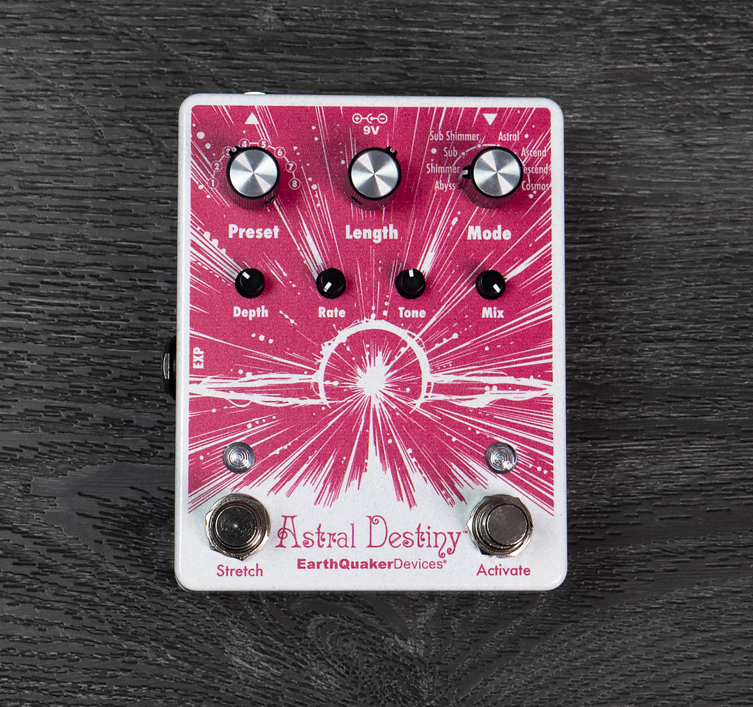 EarthQuaker Devices Astral Destiny Octave Reverb Effects Pedal
