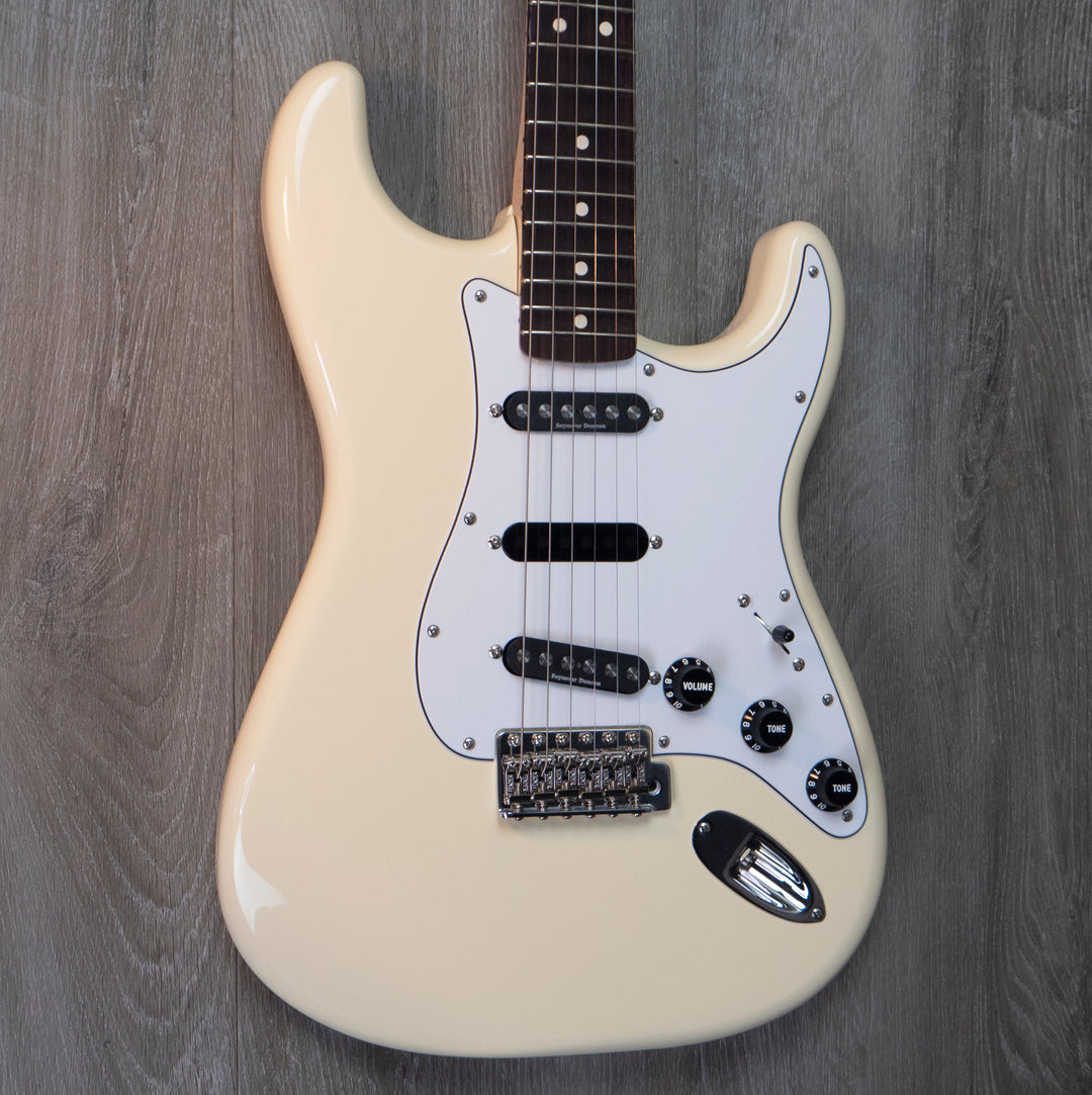 Fender Ritchie Blackmore Stratocaster, Scalloped Rosewood Fingerboard, Olympic White