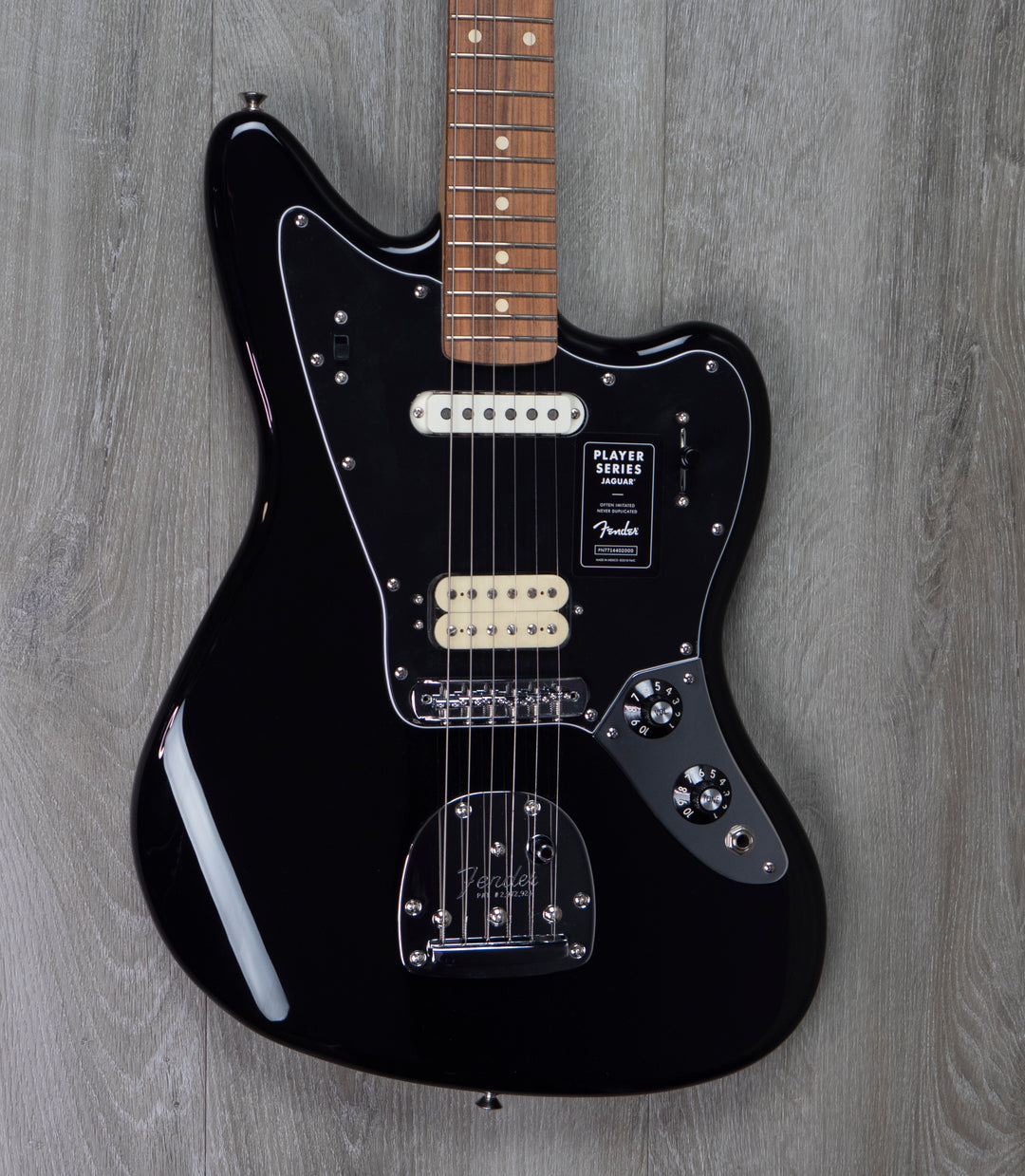 Fender Player Jaguar, Pau Ferro Fingerboard, Black