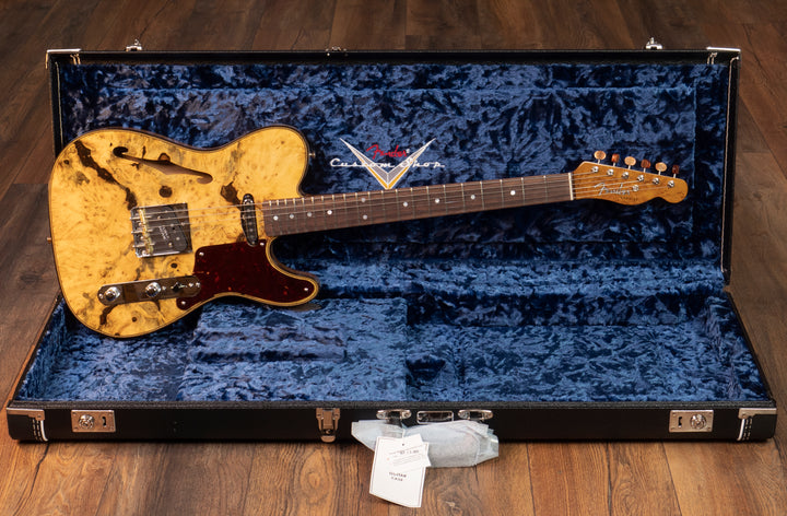 Fender Custom Shop Artisan Buckeye Double Esquire NOS, Aged Natural