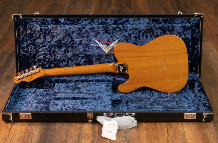 Fender Custom Shop Artisan Buckeye Double Esquire NOS, Aged Natural