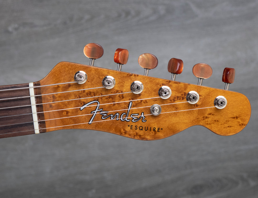 Fender Custom Shop Artisan Buckeye Double Esquire NOS, Aged Natural