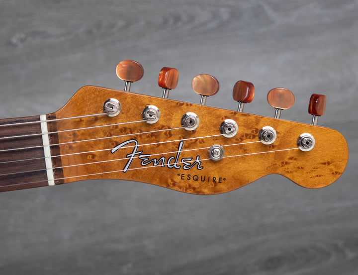 Fender Custom Shop Artisan Buckeye Double Esquire NOS, Aged Natural