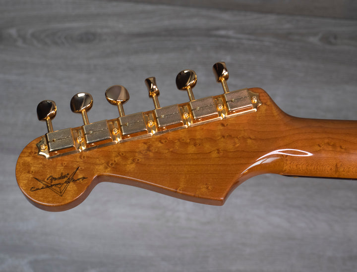 Fender Custom Shop Artisan Maple Burl Strat NOS, Ebony Madagascar Fingerboard, Aged Natural