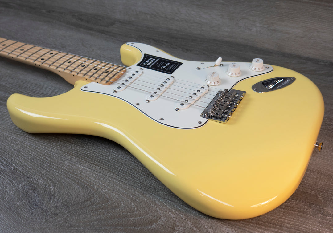 Fender Player Stratocaster, touche en érable, crème au beurre