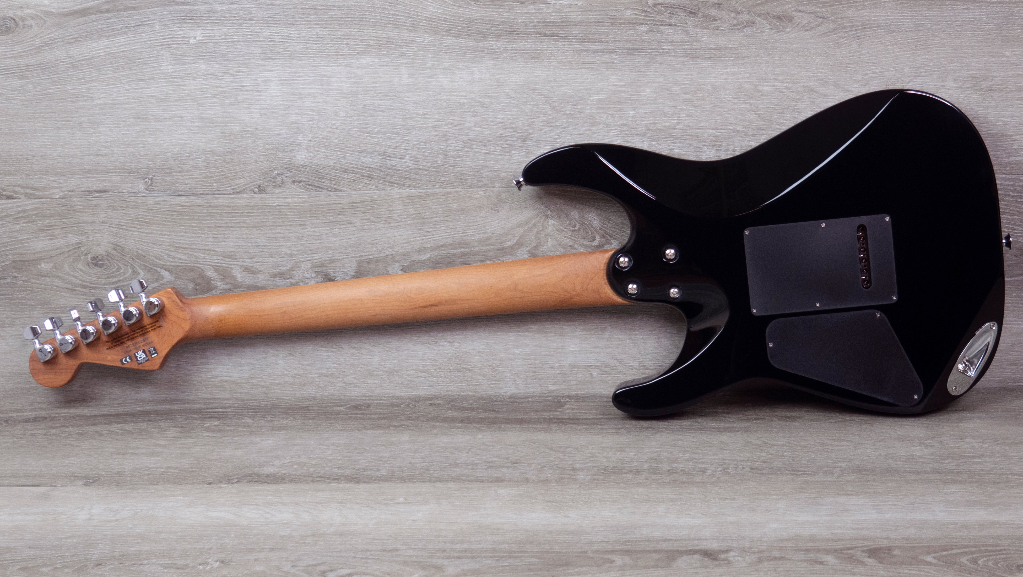 Charvel Pro-Mod DK24 HH 2PT CM グロスブラック Charvel Pro-Mod DK24 HH 2PT CM LH Gloss Black Left-Handed El | Bax