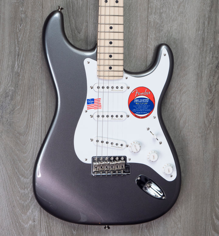 Fender Eric Clapton Stratocaster, Maple Fingerboard, Pewter