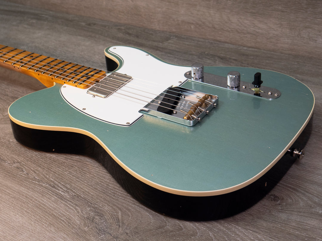 Fender Custom Shop Postmodern '63 Telecaster Journeyman Relic with Closet Classic Hardware, Maple Fingerboard, Aged Firemist Silver