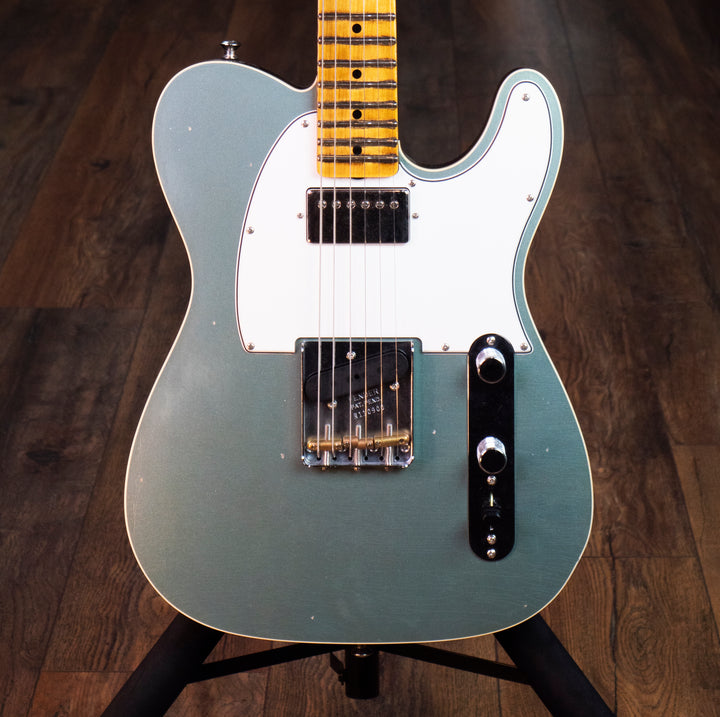 Fender Custom Shop Postmodern '63 Telecaster Journeyman Relic with Closet Classic Hardware, Maple Fingerboard, Aged Firemist Silver