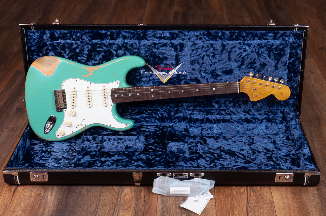 Fender Custom Shop '67 Stratocaster Heavy Relic, Rosewood Fingerboard, Aged Seafoam Green