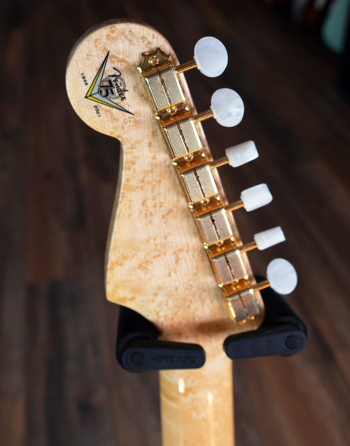 Fender Custom Shop Limited Edition 75th Anniversary Stratocaster NOS, Diamond White Pearl
