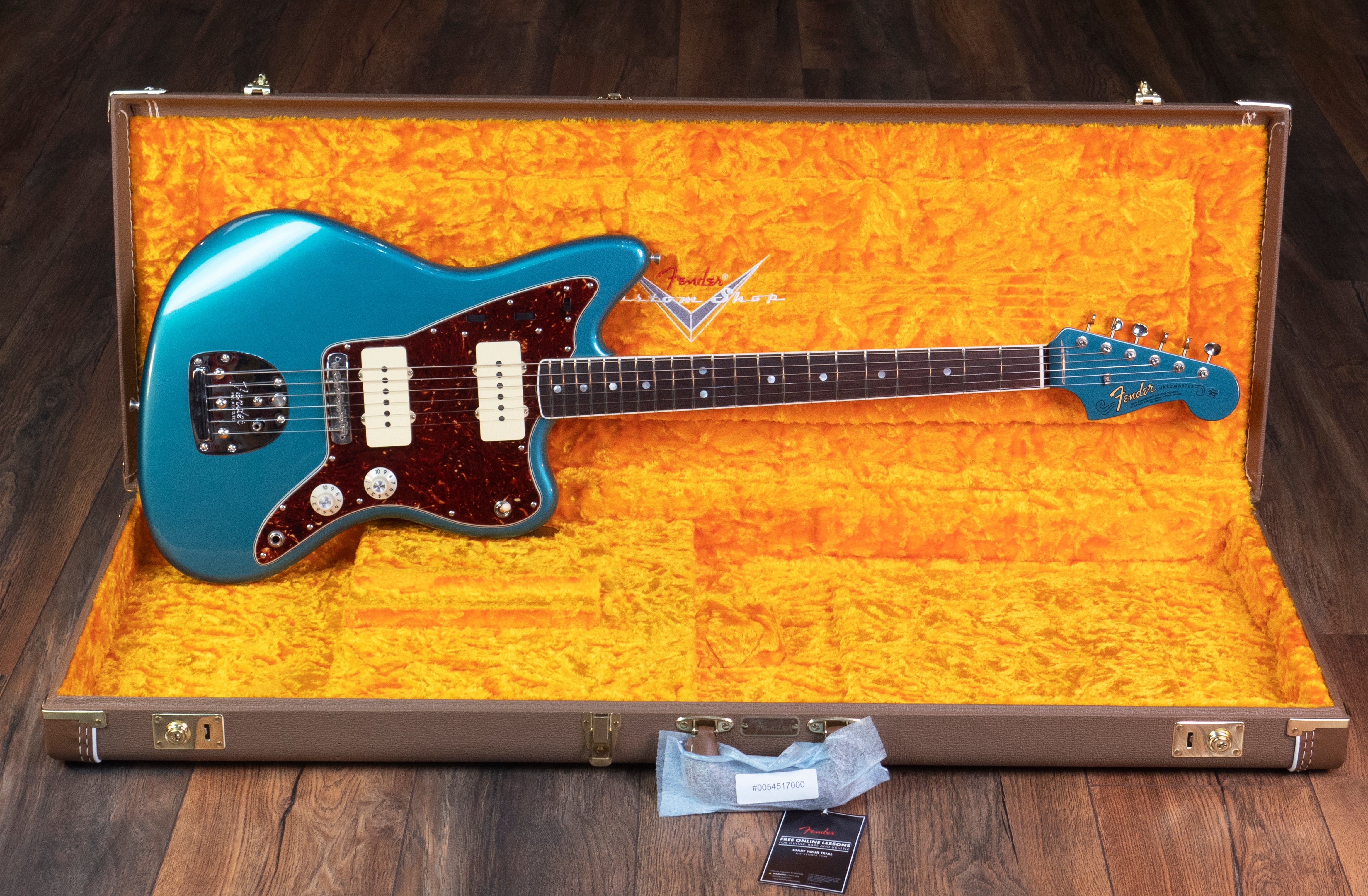 Fender Custom Shop 1966 Jazzmaster Deluxe Closet Classic, Aged Ocean  Turquoise