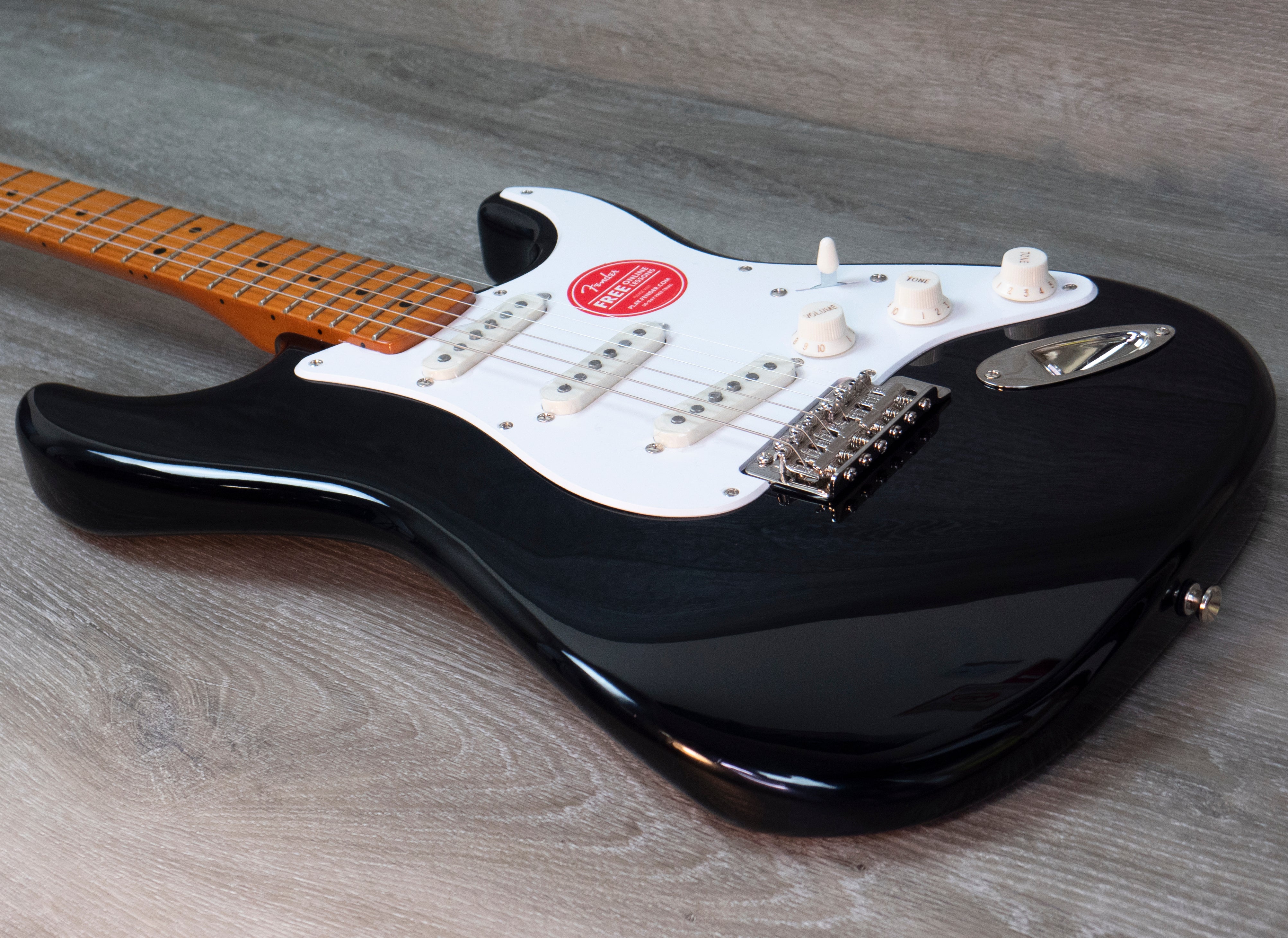 Squier Classic Vibe 50s Stratocaster, Maple Fingerboard, Black – A