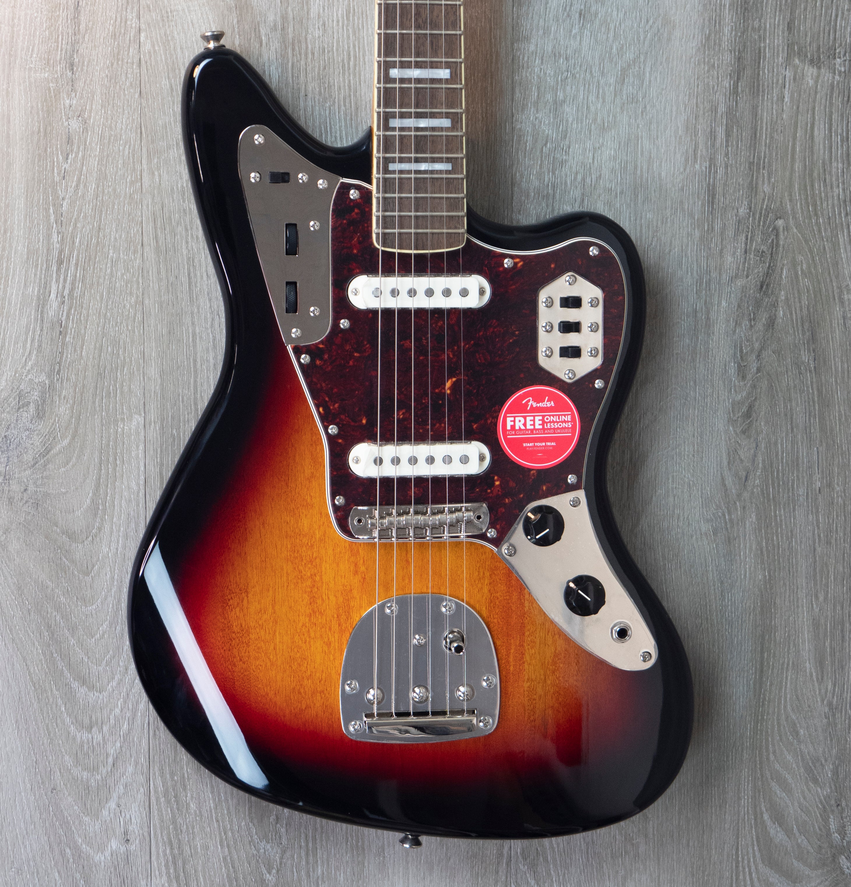 Squier Classic Vibe 70s Jaguar, Laurel Fingerboard, 3-colour