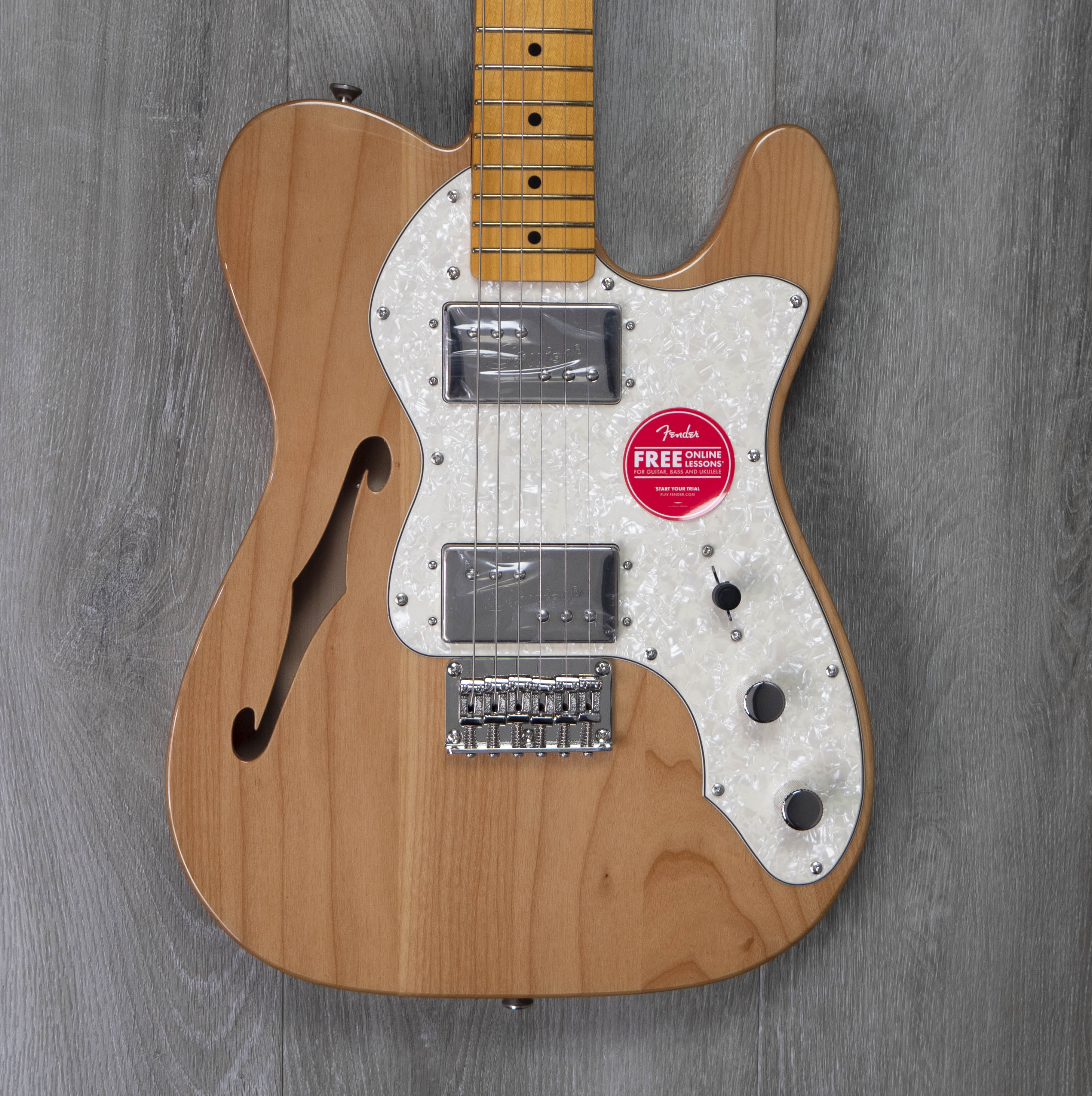 Squier Classic Vibe 70s Telecaster Thinline, Maple Fingerboard