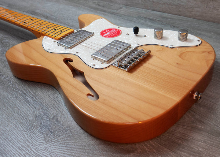 Squier Classic Vibe 70s Telecaster Thinline, Maple Fingerboard, Natural
