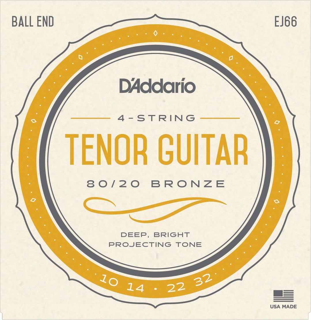 D'Addario EJ66 Tenor Guitar String Set - A Strings