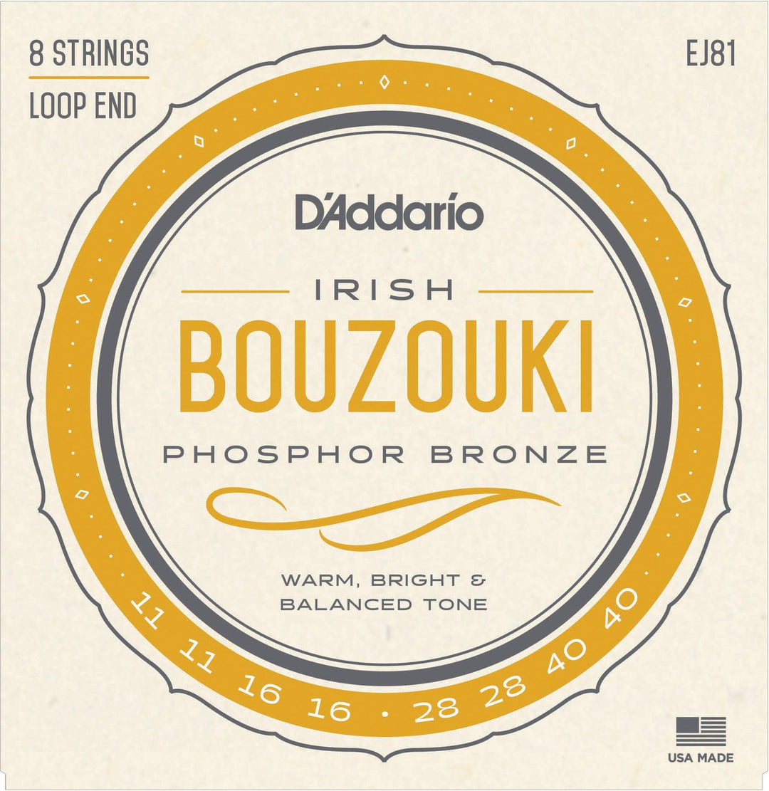 D'Addario EJ81 Irish Bouzouki String Set - A Strings