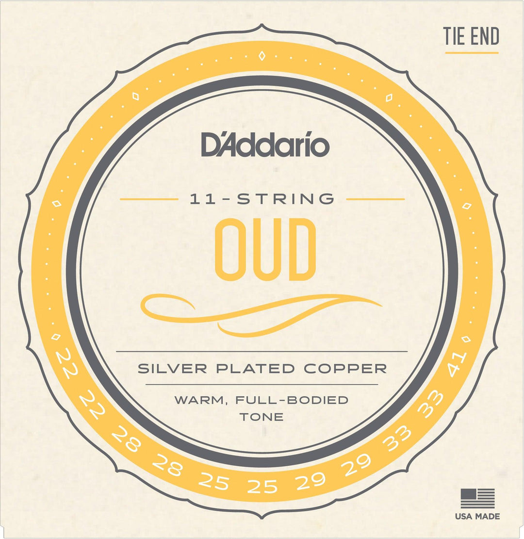 D'Addario EJ95 Oud 11-String Set - A Strings
