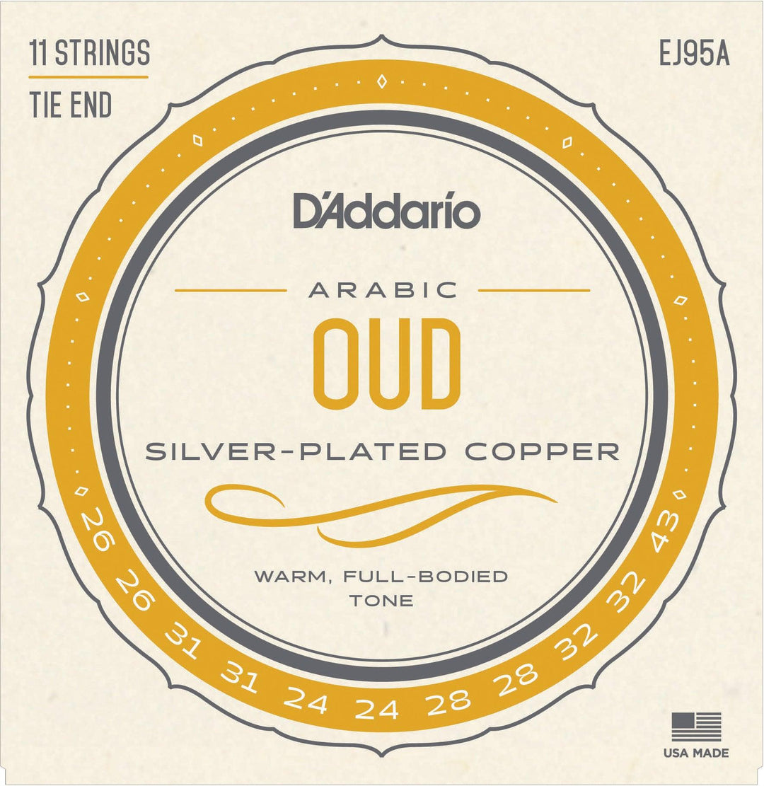 D'Addario EJ95A Arabic Oud String Set - A Strings