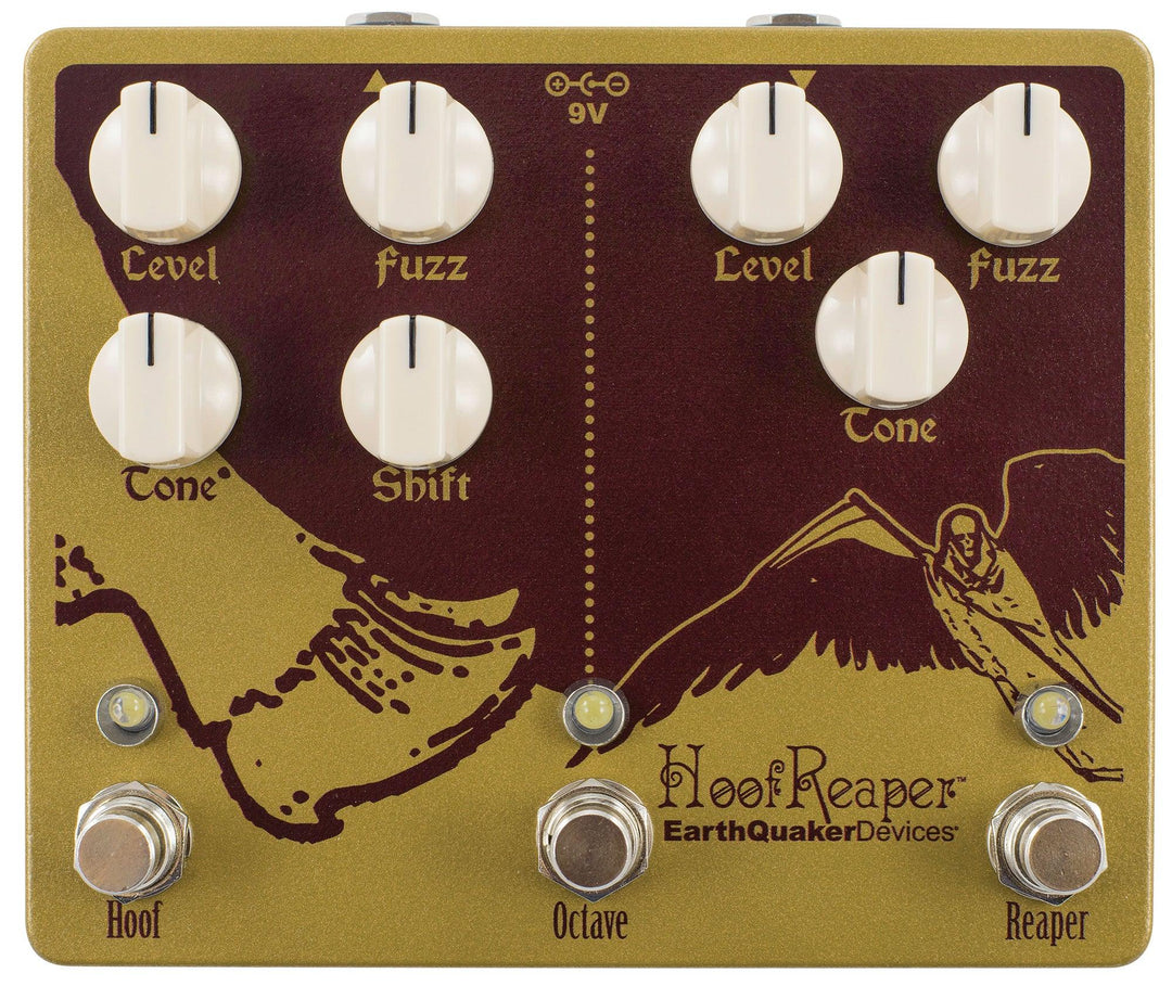 EarthQuaker Devices Hoof Reaper V2, Fuzz Effects Pedal - A Strings