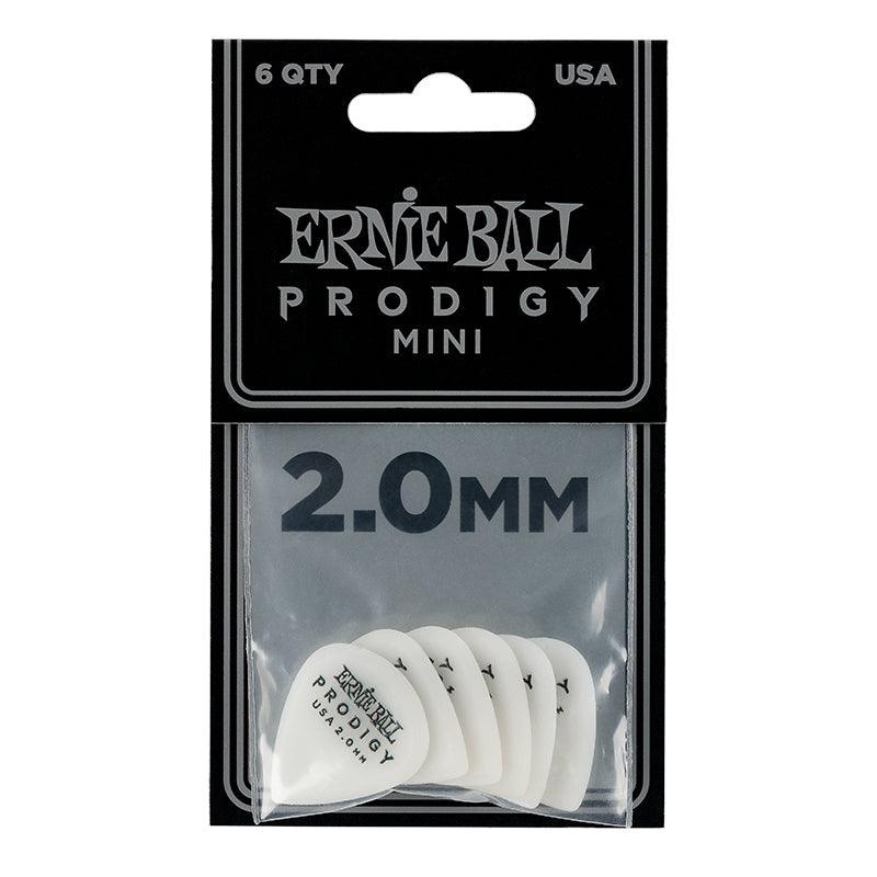 Ernie Ball Prodigy Mini Picks, 6-Pack - A Strings