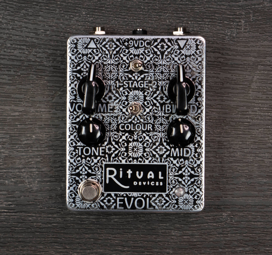 Ritual Devices EVOL Distortion Fuzz Effects Pedal