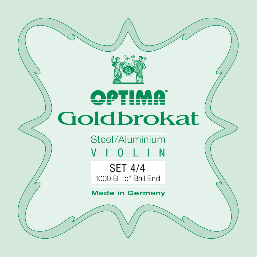 Optima Goldbrokat Violin String Set, 4/4 Size