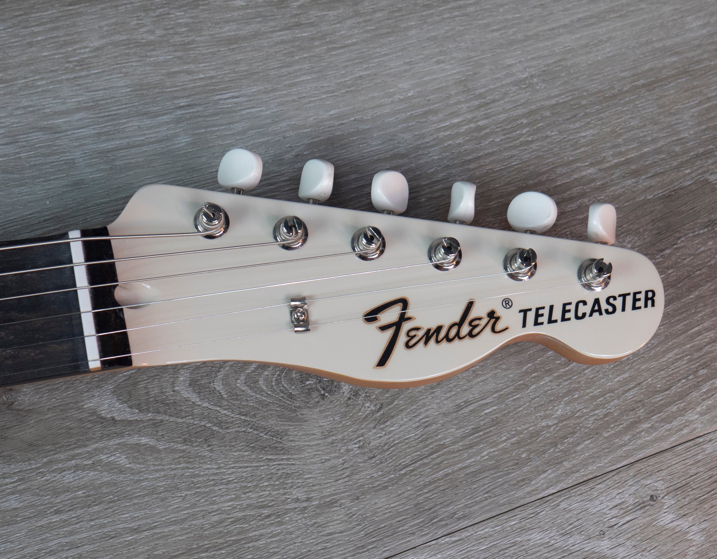 Fender Gold Foil Telecaster, Ebony Fingerboard, White Blonde – A