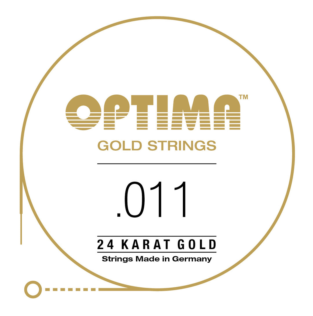 Optima Gold Single String, Plain .011