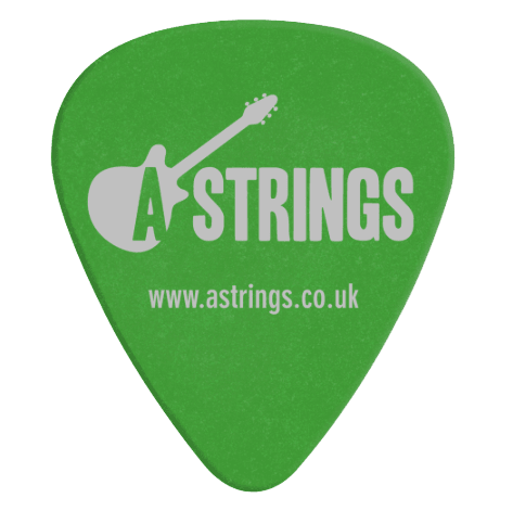 A Strings Plectrum, Standard Tortex, 12-Pack - A Strings