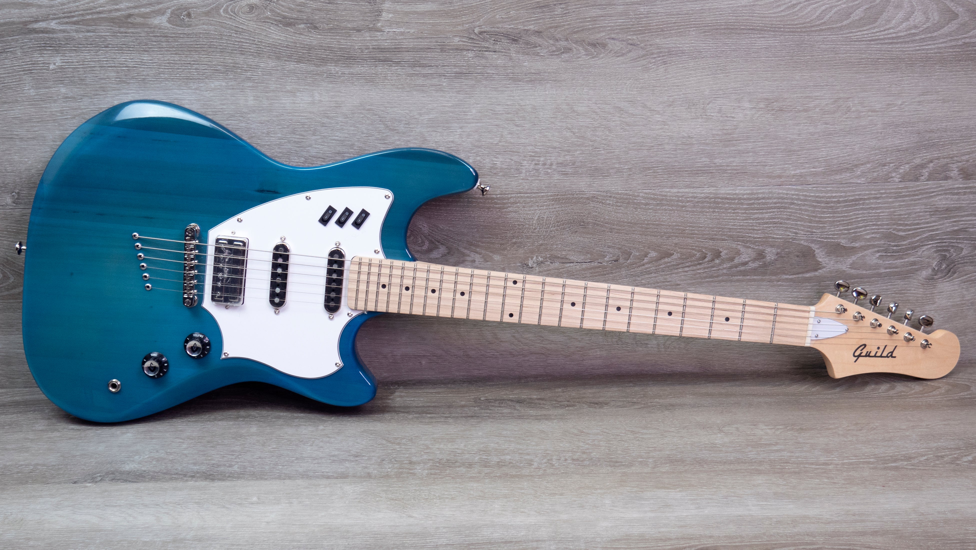Guild Surfliner Electric Guitar, Catalina Blue – A Strings