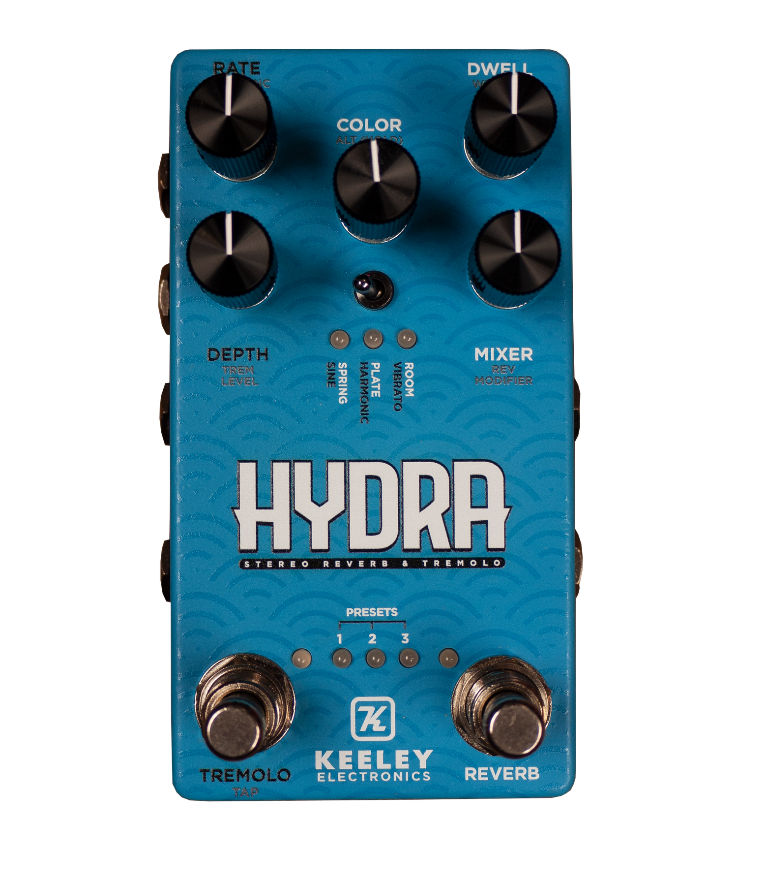 Keeley HYDRA Stereo Reverb & Tremolo – A Strings