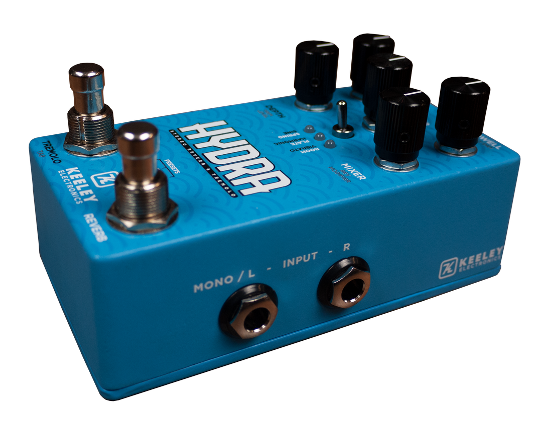 hydra pedal Keeley HYDRA Stereo Reverb & Tremolo – A Strings