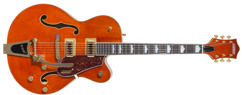 Gretsch G5420TG Limited Edition Electromatic ’50s Hollow Body Single-Cut with Bigsby and Gold Hardware, Orange Stain