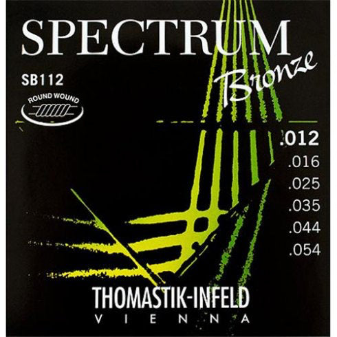 Thomastik Spectrum Bronze String Set, .012-.054