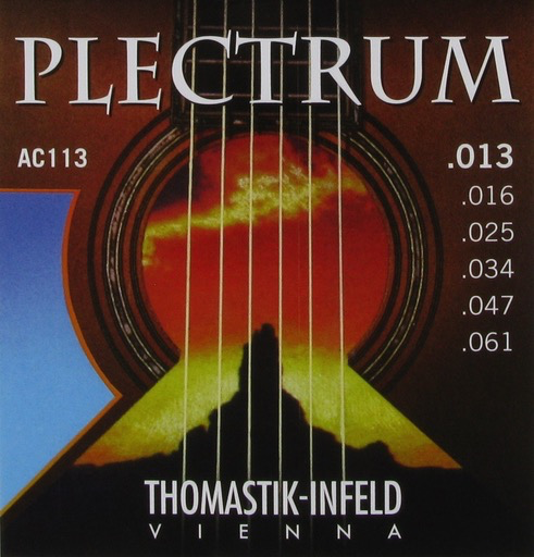 Thomastik Plectrum String Set, Silk & Steel, .013-.061