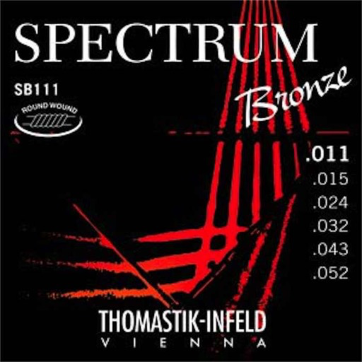 Thomastik Spectrum Bronze String Set, .011-.052