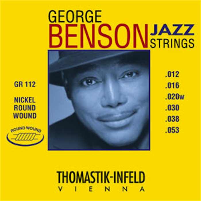 Thomastik George Benson Jazz String Set, Roundwound, .012-.053