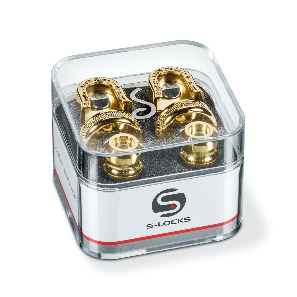 Schaller S-Lock Straplocks, Set of 2, Gold