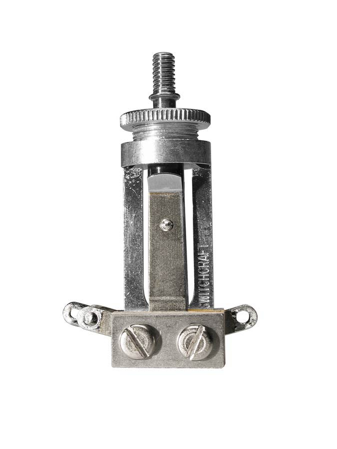 Switchcraft 3-Way LP Toggle Switch, Long, Nickel