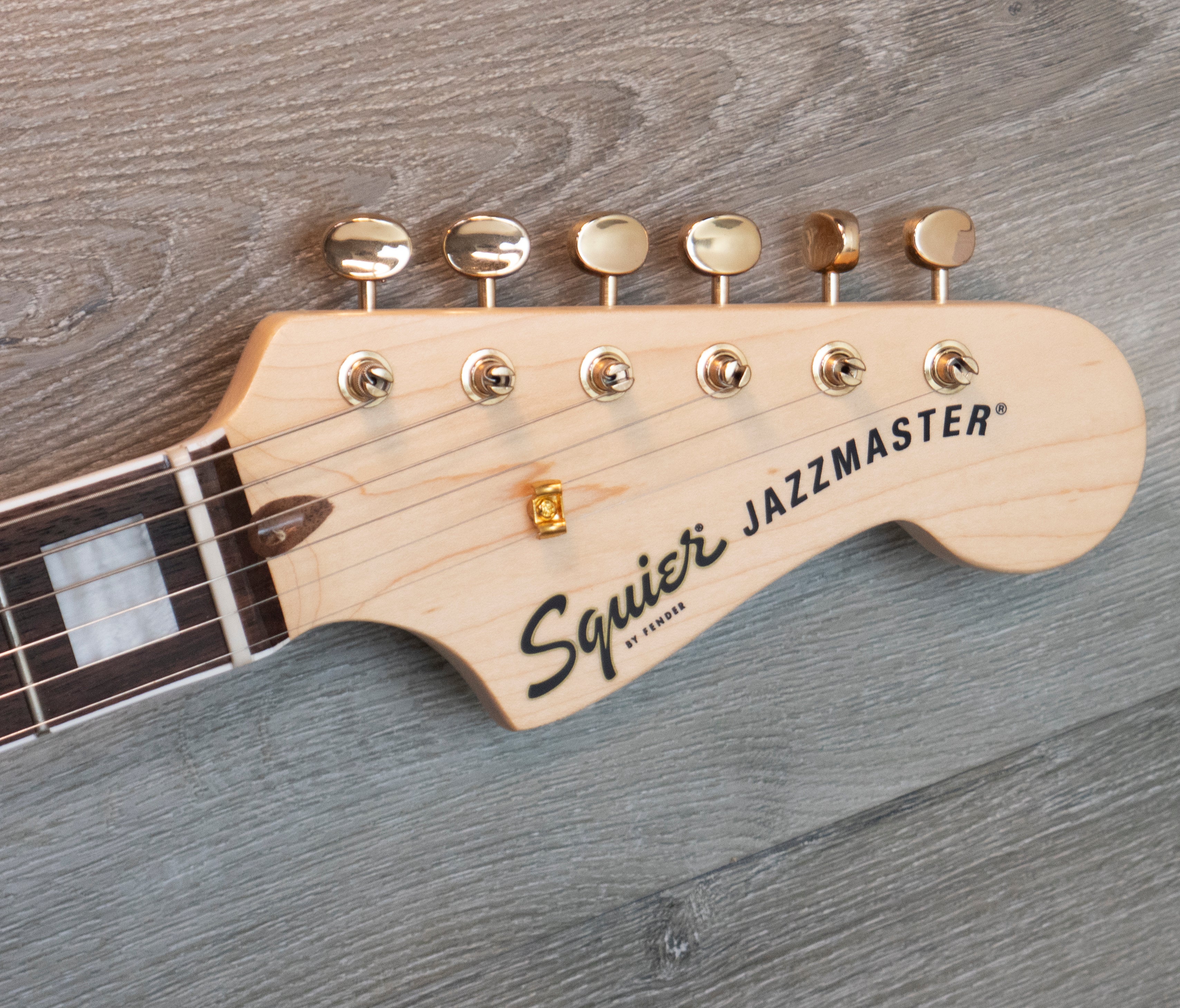 Squier 40th Anniversary Jazzmaster, Gold Edition, Laurel