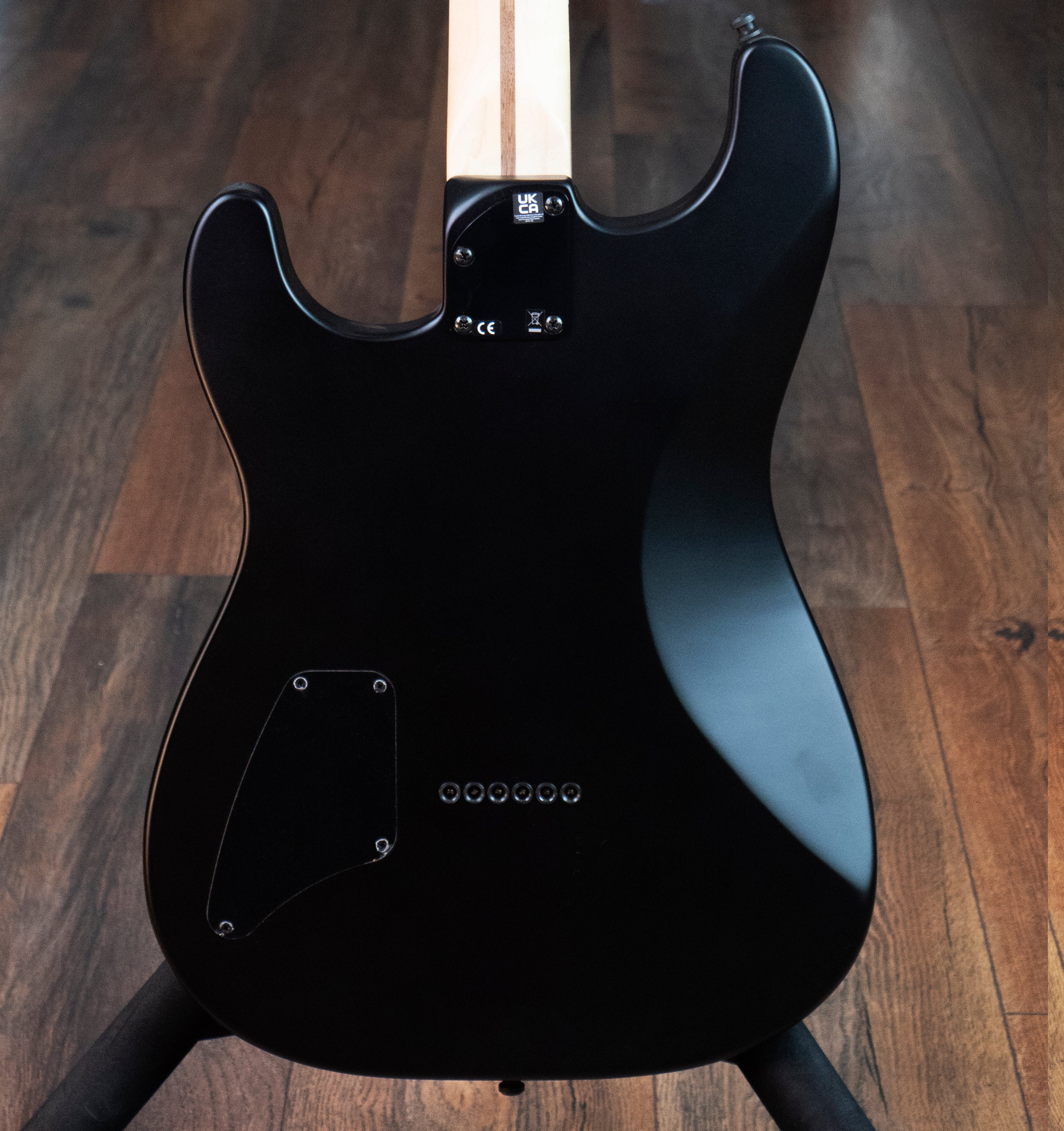 Fender Jim Root Stratocaster, Ebony Fingerboard, Flat Black – A