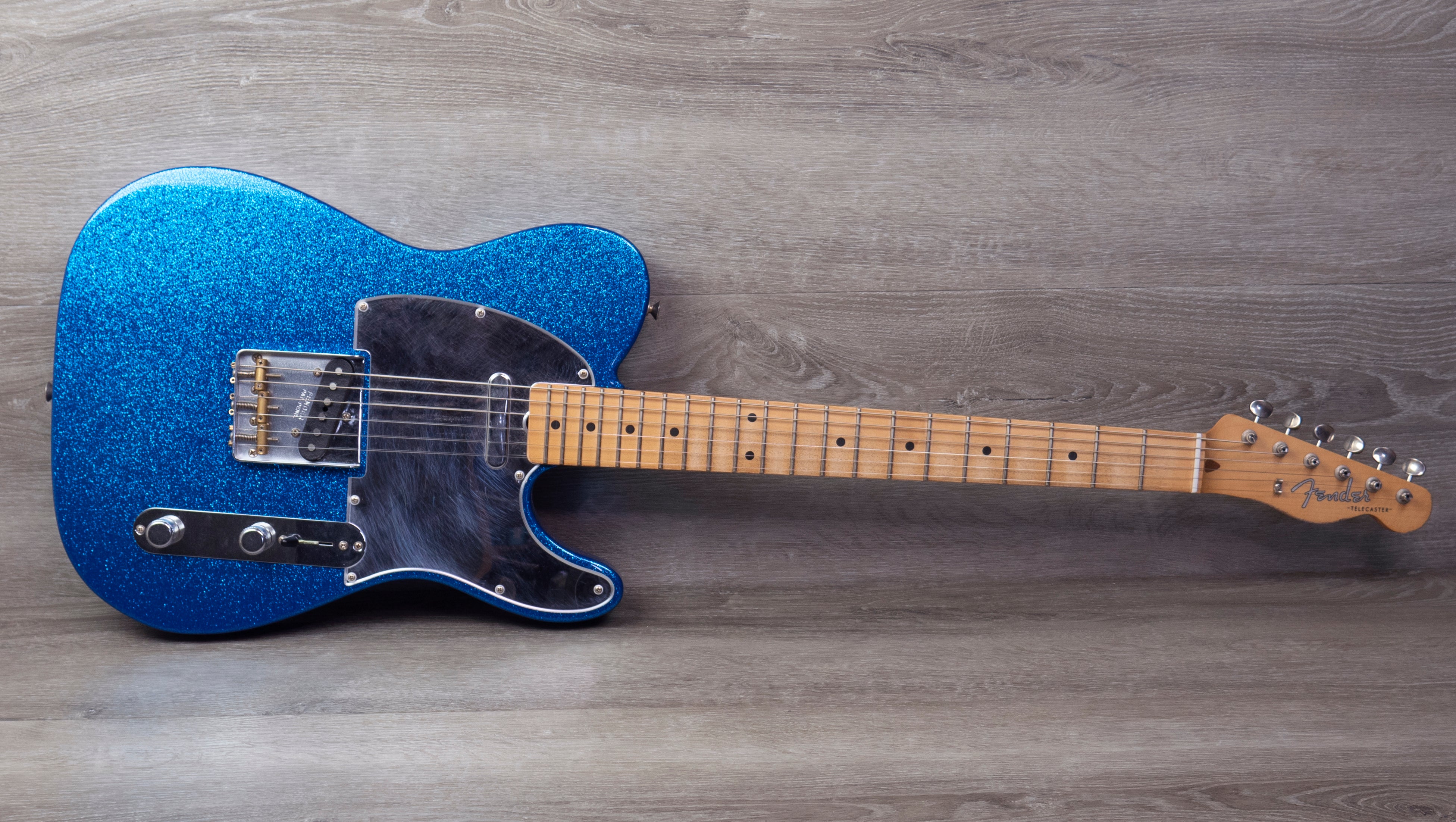 ギター Fender J Mascis Telecaster Fender J Mascis Telecaster, Maple Fingerboard, Bottle Rocket Blue